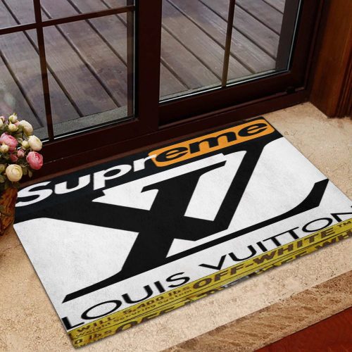 Louis Vuitton x Supreme Off White Outdoor Doormat REVER LAVIE