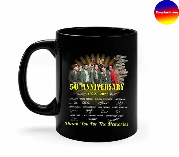 M.A.S.H 50th Anniversary 1972 2022 Thank You For The Memories Mug