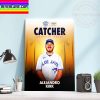 MLB All Star Starters Reveal 2022 Designated Hitter American League Shohei Ohtani Home Decor Poster Canvas