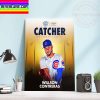 MLB All Star Starters Reveal 2022 Catcher National League Willson Contreras Home Decor Poster Canvas
