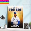 MLB All Star Starters Reveal 2022 Designated Hitter National League Bryce Harper Home Decor Poster Canvas