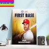 MLB All Star Starters Reveal 2022 Outfield American League Giancarlo Stanton Home Decor Poster Canvas