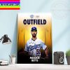 MLB All Star Starters Reveal 2022 Second Base American League Jose Altuve Home Decor Poster Canvas