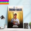 MLB All Star Starters Reveal 2022 Third Base American League Rafael Devers Home Decor Poster Canvas
