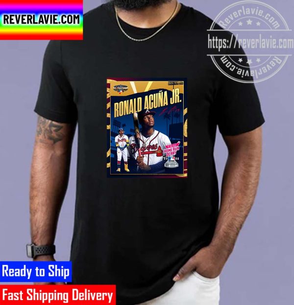 MLB Atlanta Braves Ronald Acuna Jr In The 2022 Home Run Derby Unisex T-Shirt