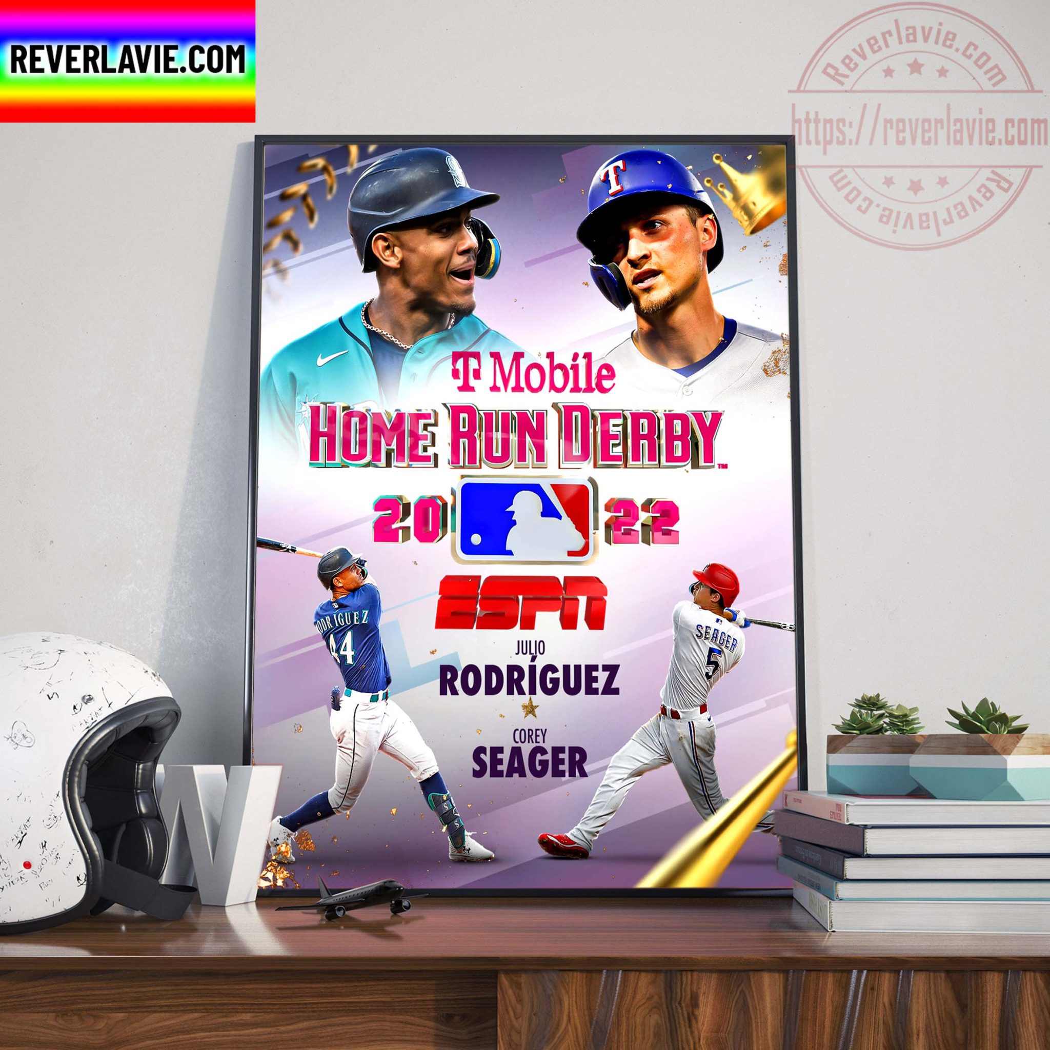 Home Run Derby 2022 Tmobile ESPN Logo Tshirt REVER LAVIE