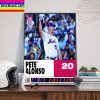 MLB Home Run Derby 2022 Kyle Schwarber vs Albert Pujols Home Decor Poster Canvas