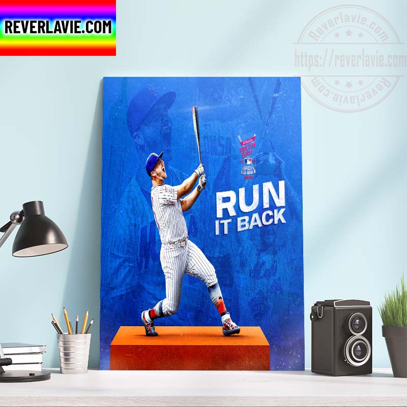 MLB New York Mets Pete Alonso Run It Back In The Home Run Derby Home Decor Poster Canvas MLB New York Mets Pete Alonso Run It Back In The Home Run Derby Home Decor Poster Canvas