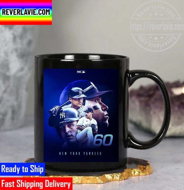 MLB New York Yankees Team First To 60 Wins Mug