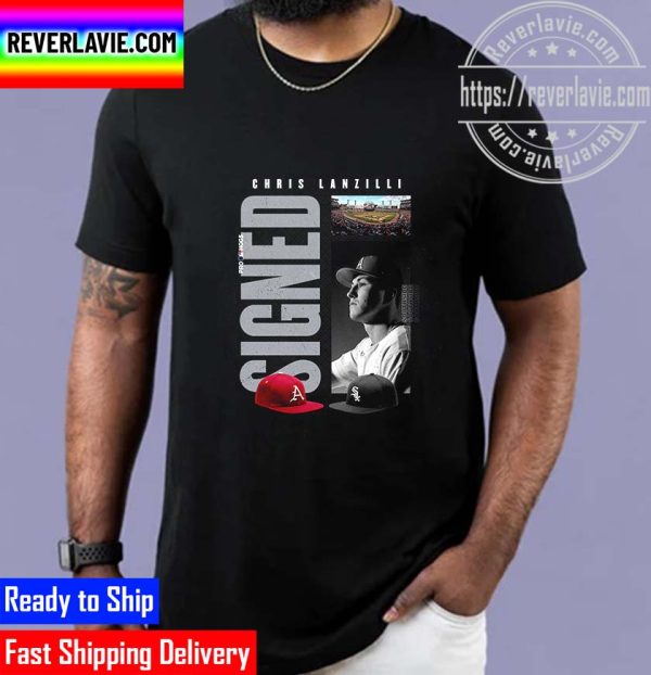 MLB Pro Hogs Chris Lanzilli Signed With Chicago White Sox Unisex T-Shirt