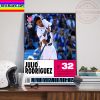 MLB St Louis Cardinals Albert Pujols 20 Home Run 2022 Home Decor Poster Canvas