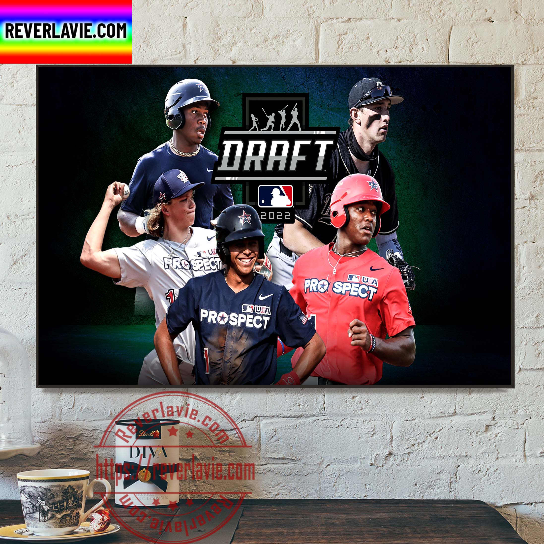 MLB The 2022 Draft Begins Home Decor Poster Canvas MLB The 2022 Draft Begins Home Decor Poster Canvas