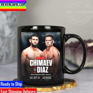 MMA UFC 279 Welterweight Bout Chimaev Vs Diaz Mug