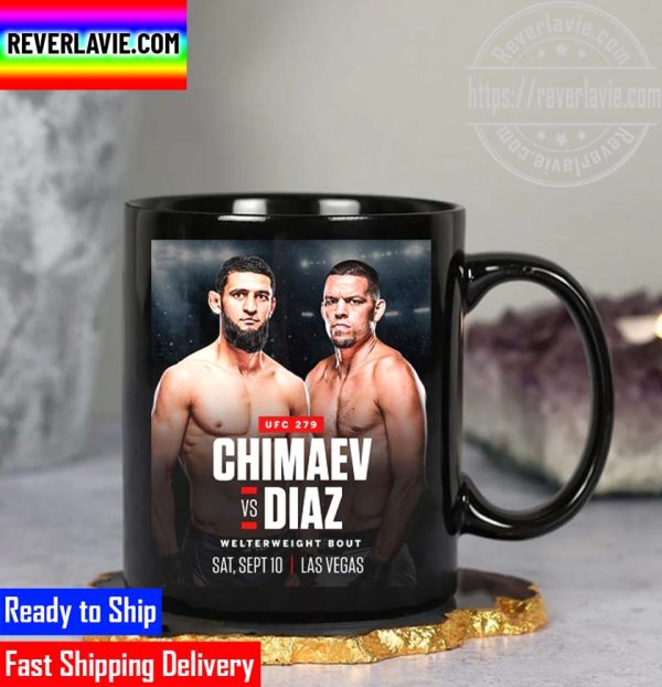 MMA UFC 279 Welterweight Bout Chimaev Vs Diaz Mug