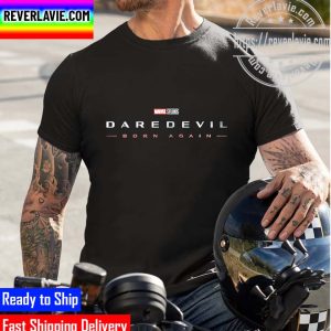 Marvel Studios Daredevil Born Again Logo Original Series Unisex T-Shirt