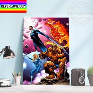 Marvel Studios Fantastic Four New Poster Home Decor Poster Canvas