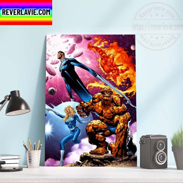 Marvel Studios Fantastic Four New Poster Home Decor Poster Canvas