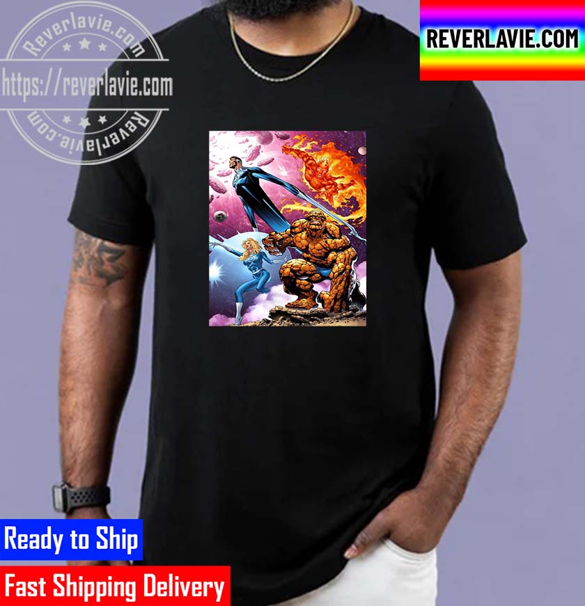 Marvel Studios Fantastic Four New Poster Unisex T-Shirt Marvel Studios Fantastic Four New Poster Unisex T-Shirt