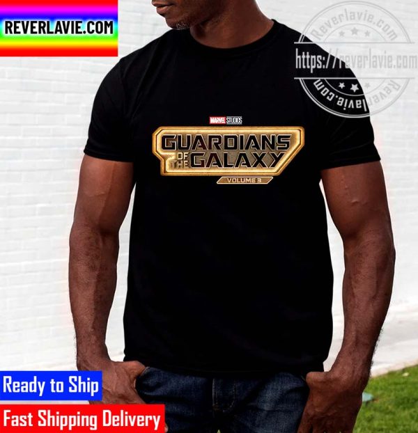 Marvel Studios Guardians of the Galaxy Vol 3 Logo Original Series Unisex T-Shirt