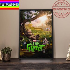 Marvel Studios I Am GROOT New Poster Art Home Decor Poster Canvas