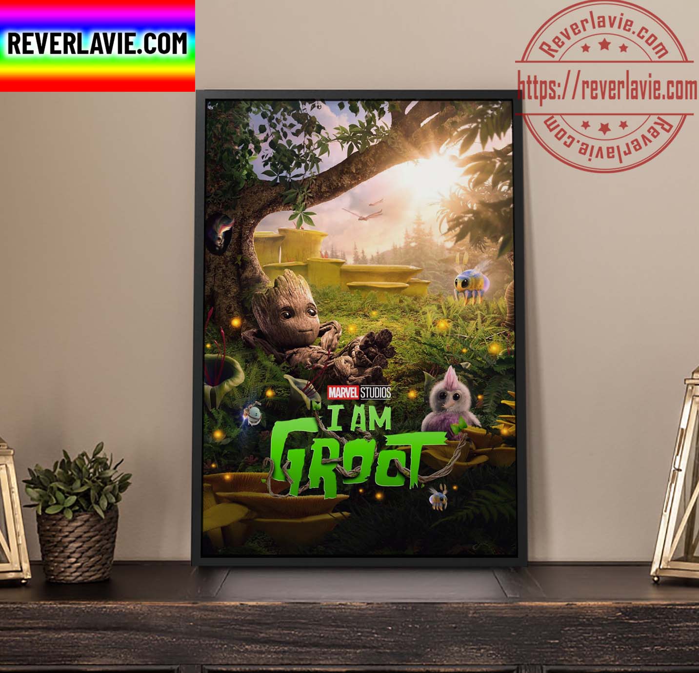 Marvel Studios I Am GROOT New Poster Art Home Decor Poster Canvas Marvel Studios I Am GROOT New Poster Art Home Decor Poster Canvas