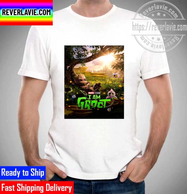 Marvel Studios I Am GROOT New Poster Art Unisex T-Shirt