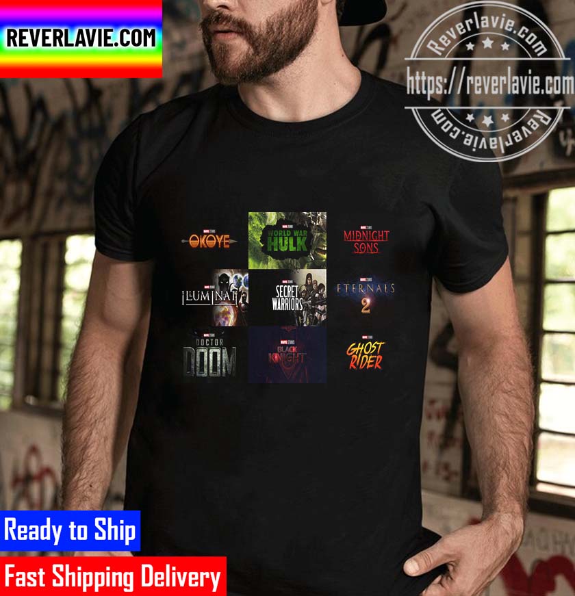 Marvel Studios Possible Projects Unisex T-Shirt Marvel Studios Possible Projects Unisex T-Shirt