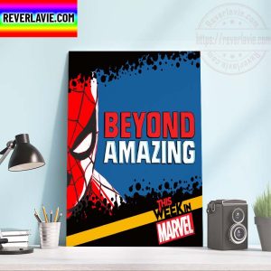 Marvel Studios Spidey Beyond Amazing This WeekIn Marvel Home Decor Poster Canvas