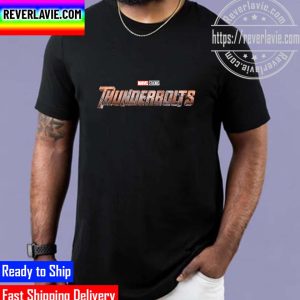 Marvel Studios Thunderbolts Logo Official Poster Unisex T-Shirt