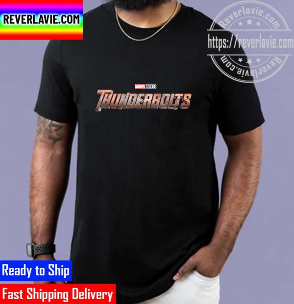 Marvel Studios Thunderbolts Logo Official Poster Unisex T-Shirt