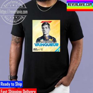 Max Verstappen Winner The 2022 French Grand Prix Unisex T-Shirt