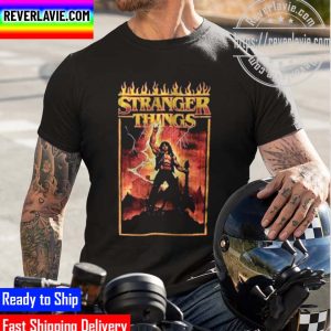 Metal Dude Eddie From Stranger Things 4 T-Shirt Eddie Muson Unisex T-Shirt