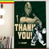 Minnesota Wild Cam Talbot Thank You For Everything Home Decor Poster Canvas