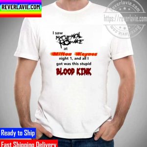My Chemicalromance Milton Keynes Blood Kind Unisex T-Shirt