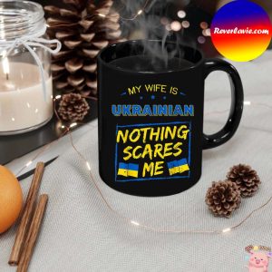 My Wife Is Ukrainian Ukraine Heritage Roots Pride Flag UKR Mug