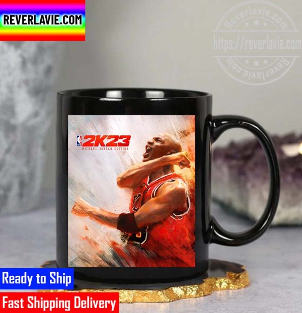 NBA 2K Introducing Our NBA2K23 Cover Athlete Michael Jordan Style Coffee Mug