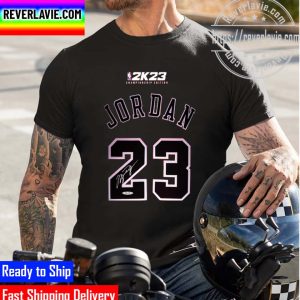 NBA 2K23 Championship Edition Michael Jordan 23 Signature Unisex T-Shirt