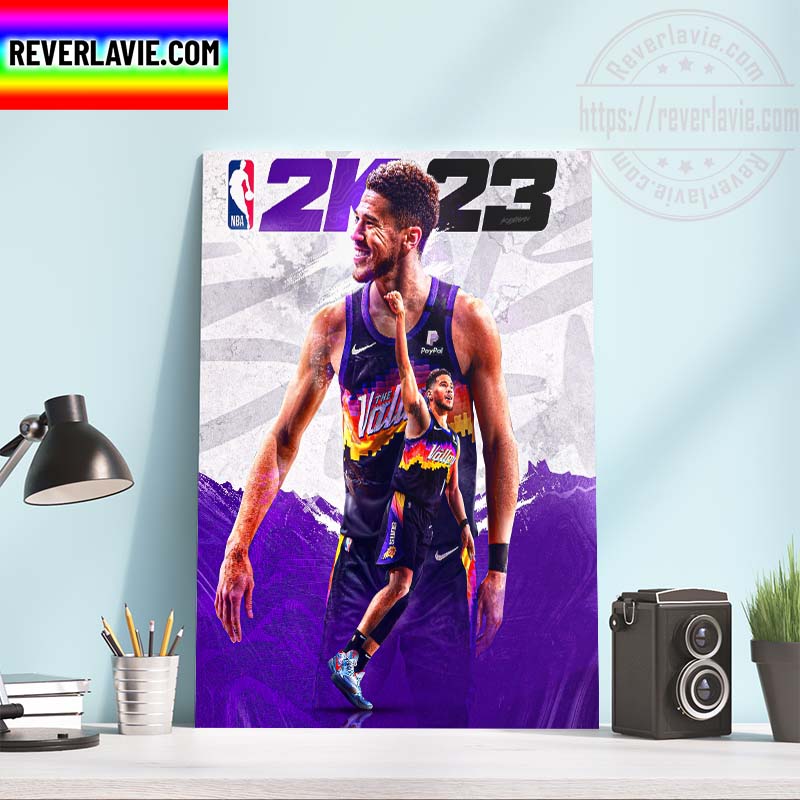 NBA 2K23 Devin Booker Edition Cover Phoenix Suns The Valley Home Decor Poster Canvas NBA 2K23 Devin Booker Edition Cover Phoenix Suns The Valley Home Decor Poster Canvas