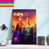 NBA 2K23 GOAT Edition Cover Michael Jordan and LeBron James Home Decor Poster Canvas