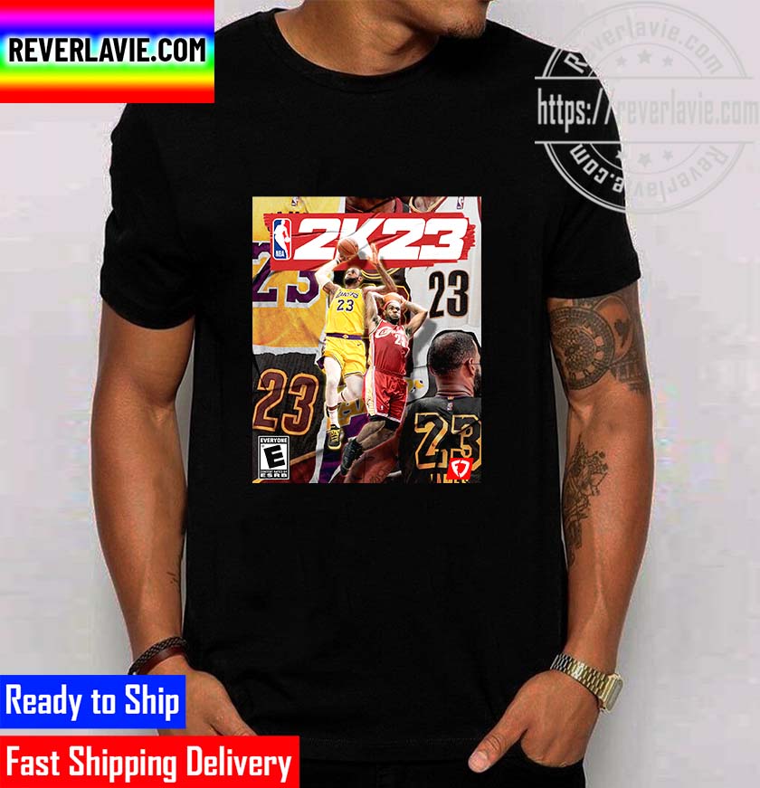 NBA 2K23 LeBron James Edition Cover Unisex T-Shirt NBA 2K23 LeBron James Edition Cover Unisex T-Shirt