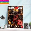 NBA 2K23 Michael Jordan Edition Cover Home Decor Poster Canvas