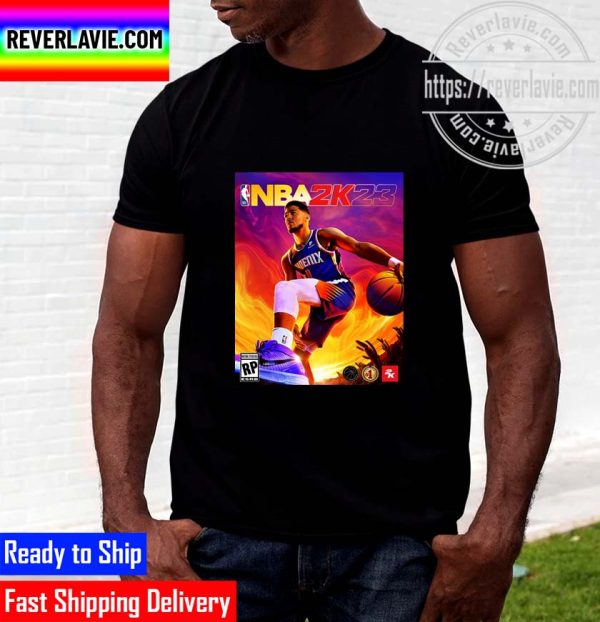NBA 2K23 Standard Edition Cover Art of Devin Booker Unisex T-Shirt