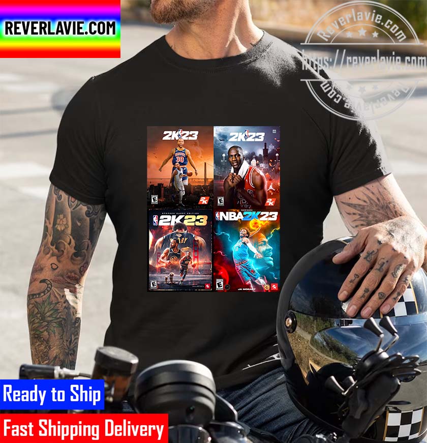 NBA All These Insane Cover Artworks For 2K23 Unisex T-Shirt NBA All These Insane Cover Artworks For 2K23 Unisex T-Shirt