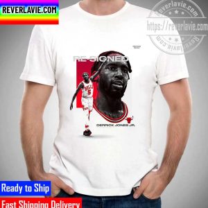 NBA Chicago Bulls Re-Signed Derrick Jones Jr Unisex T-Shirt