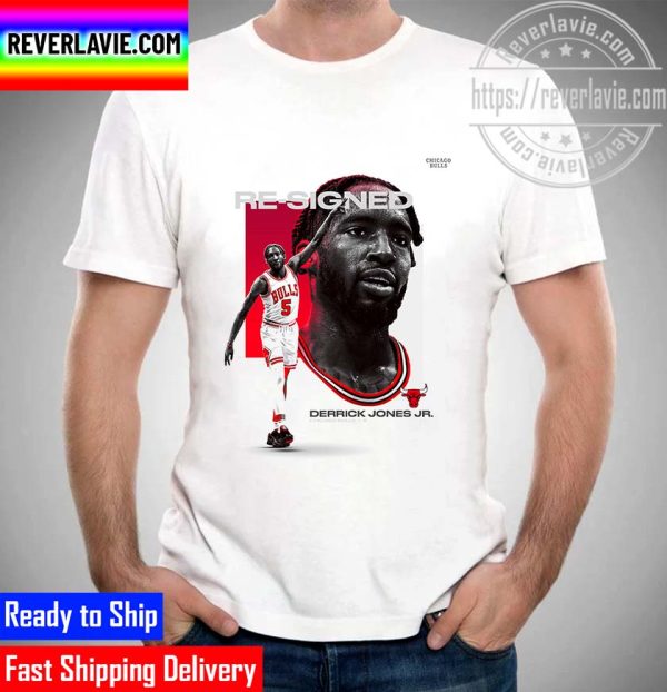 NBA Chicago Bulls Re-Signed Derrick Jones Jr Unisex T-Shirt