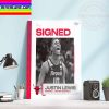 NHL Minnesota Wild Signed Marc-Andre Fleury 2-Year Deal Home Decor Poster Canvas
