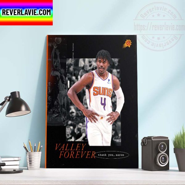NBA Phoenix Suns Valley Forever Thank You Aaron Holiday Home Decor Poster Canvas