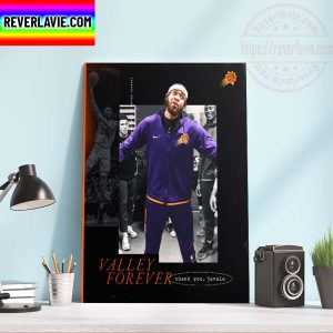 NBA Phoenix Suns Valley Forever Thank You JaVale McGee Home Decor Poster Canvas