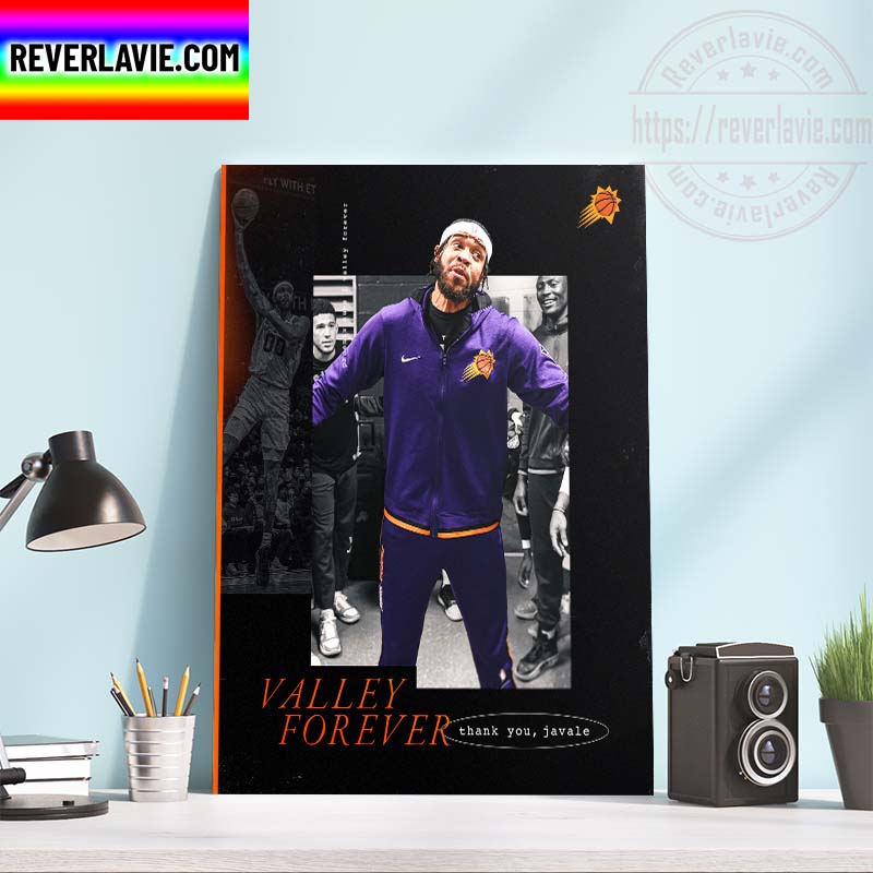 NBA Phoenix Suns Valley Forever Thank You JaVale McGee Home Decor Poster Canvas NBA Phoenix Suns Valley Forever Thank You JaVale McGee Home Decor Poster Canvas