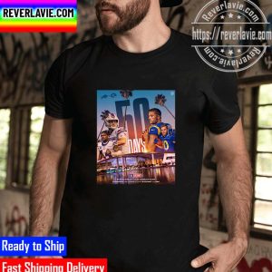 NFL 50 Days Until Football Buffalo Bills vs Los Angeles Rams Unisex T-Shirt